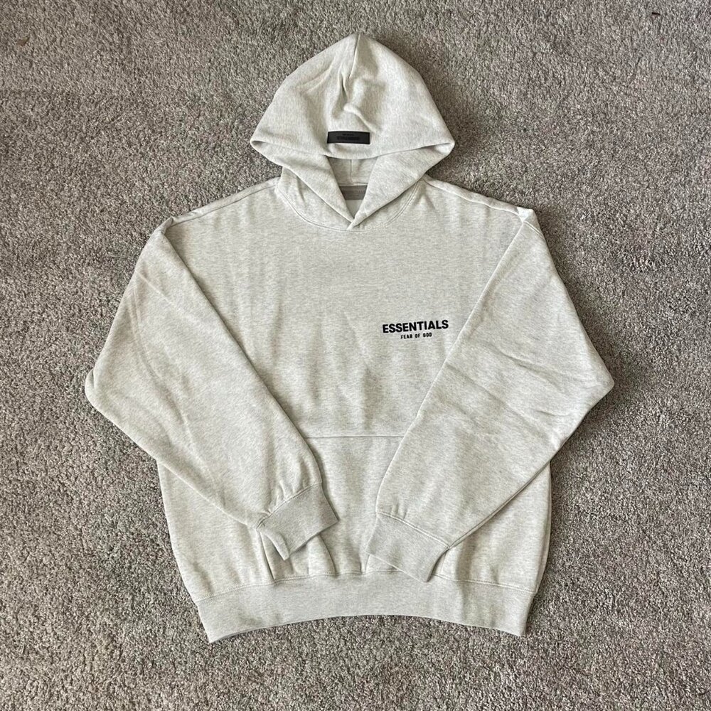 Fear of God Essentials light oatmeal Hoodie